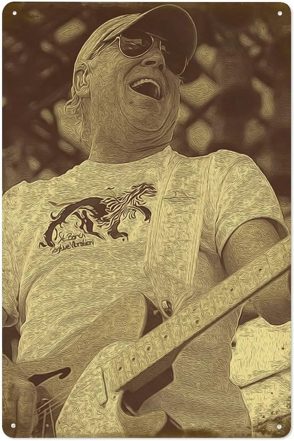 Jimmy Buffett Vintage 4 Metal Tin Sign Poster 8”×12” Painting Sign Funny Wall Vintage Art Decor Retro Plaque For Home Bar P sign