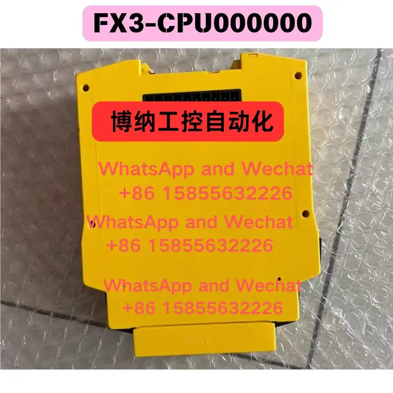 Used FX3-CPU000000 security module Functional test OK Quick delivery Please contact the merchant