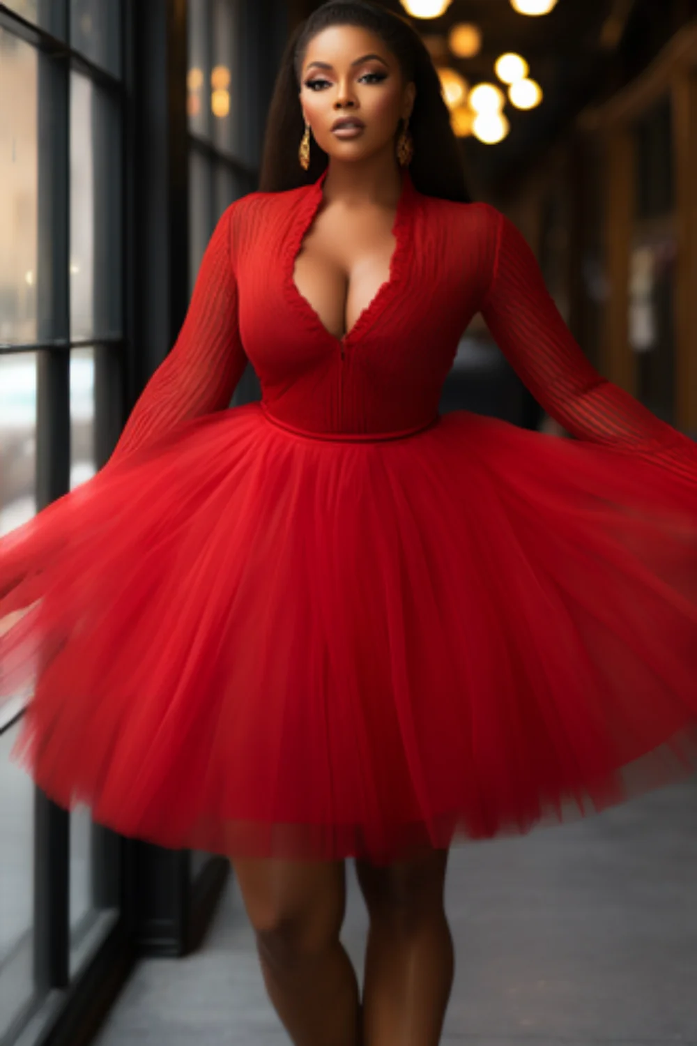 

Plus Size Business Casual Green Elegant Oblique Collar Short Sleeve Pocket Satin Two Piece Pant Sets