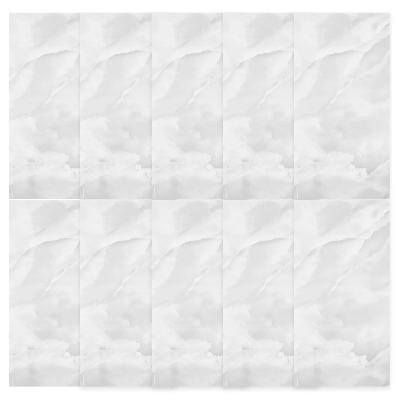 

12pcs Self Adhesive Tile Stickers For Bathroom Realistic Tile Stickers For Kitchen Bathroom And Living Room Wall Decoration