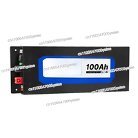For Style 12V 100AH Slimline Lifepo4 Lithium Battery with In-Built 40a Dc-Dc Charger and Power Hub