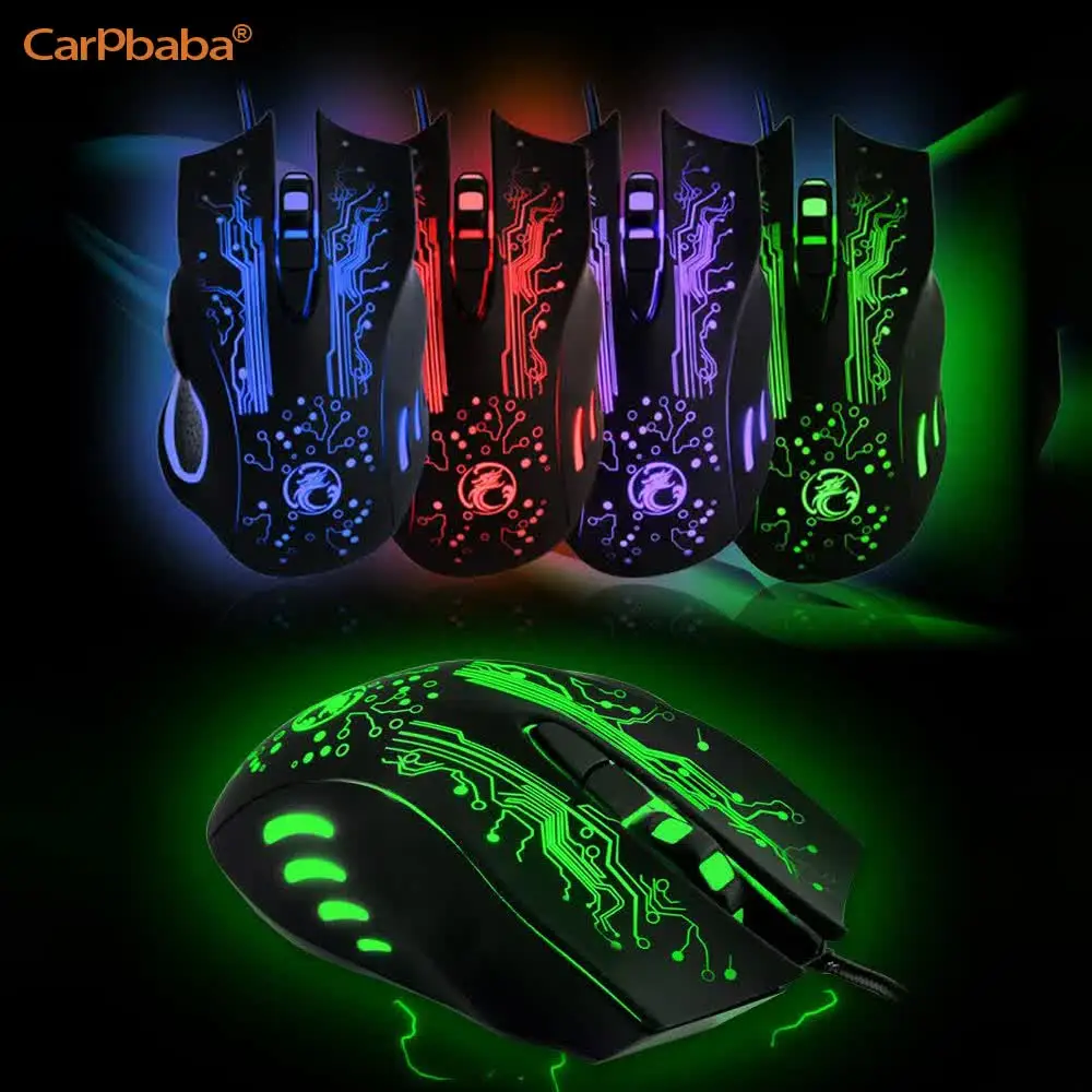 IMICE X9 3200DPI E-Sports Wired Gaming Mouse LED Optical 6D Mouse Colorful Esports Ergonomic Cool Mouse For PC Computer Laptop