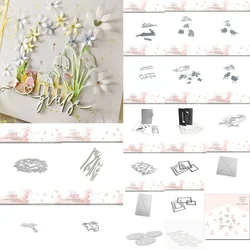 New 2024 Charlie & Paulchen Rammer Cutting Dies Scrapbook Diary Decoration Stencil Embossing Template DIY Greeting Card Handmade