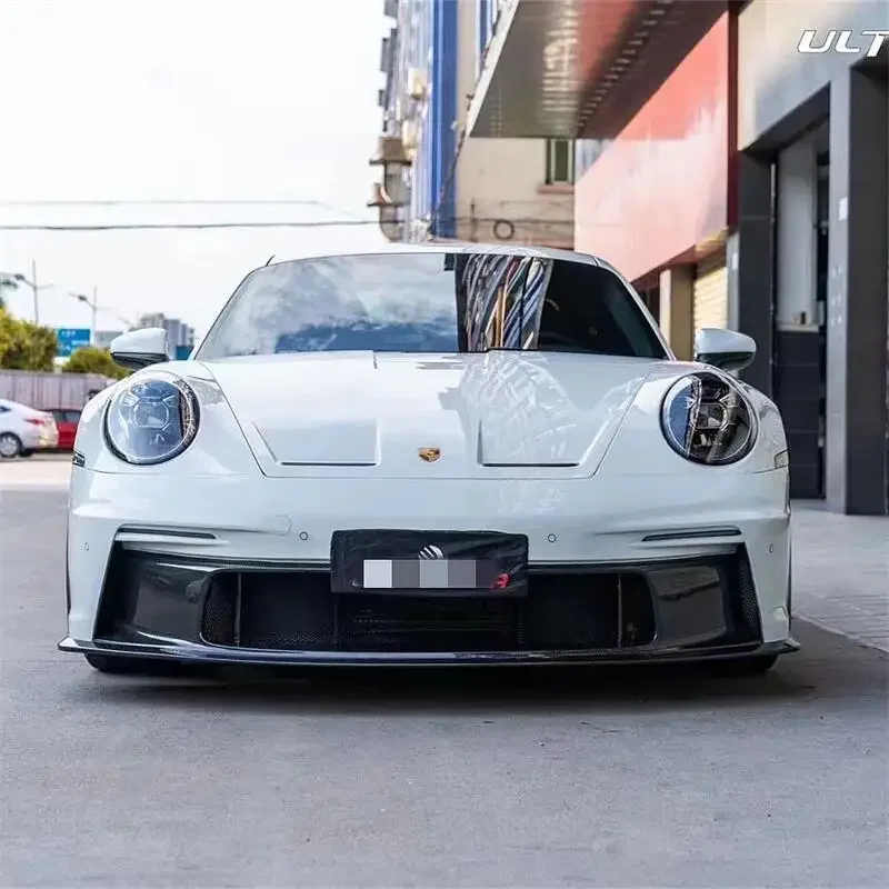 

Carbon Fiber Front Bumper For Porsche 911 992 Upgrade To GT3 Style Front Bumper For 992 Carrera Targa Body Kit