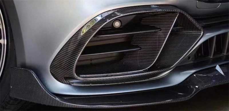 メルセデスベンツ AMG GT50 GT53 2019 2020 2021 2022 2023 2024 ReaI カーボンファイバーバンパーフロントリップリアリップエアインテークスポイラーキット
