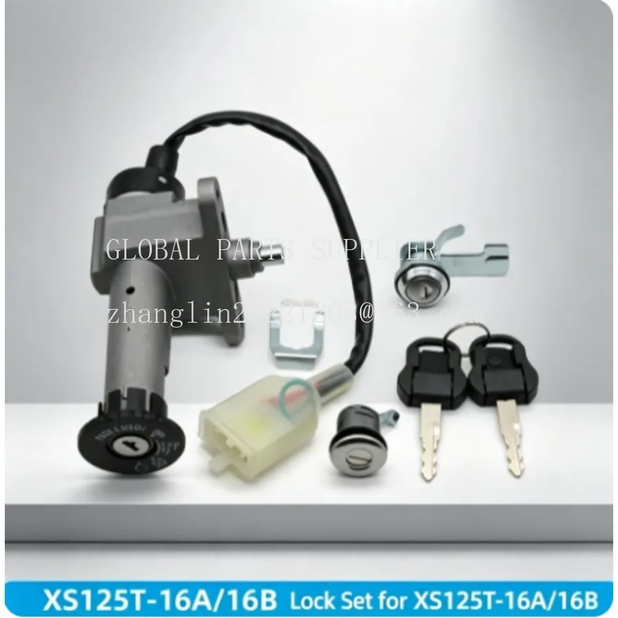 1set Complete Motorcycle Ignition Key Switch Lock Kit Repair Accessories for Sym Jet 14 XS125T-16A XS125T-17A 50 125 200 Scoote