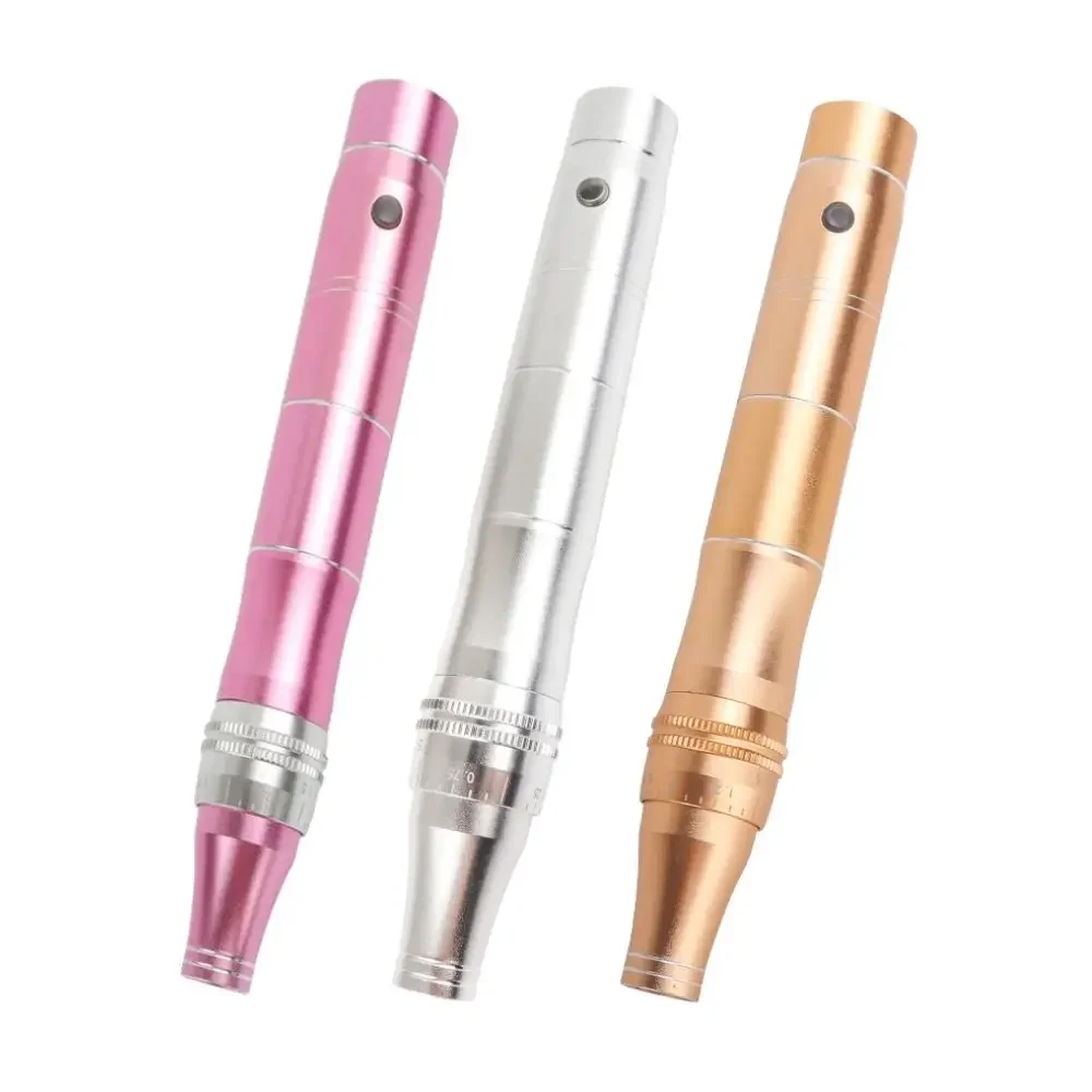 Wireless Electric Derma Pen Professional Micro Skin Pen Skin Care Device Tattoo Machine MicroNeedles Derma Mesotherapy Gun Tools