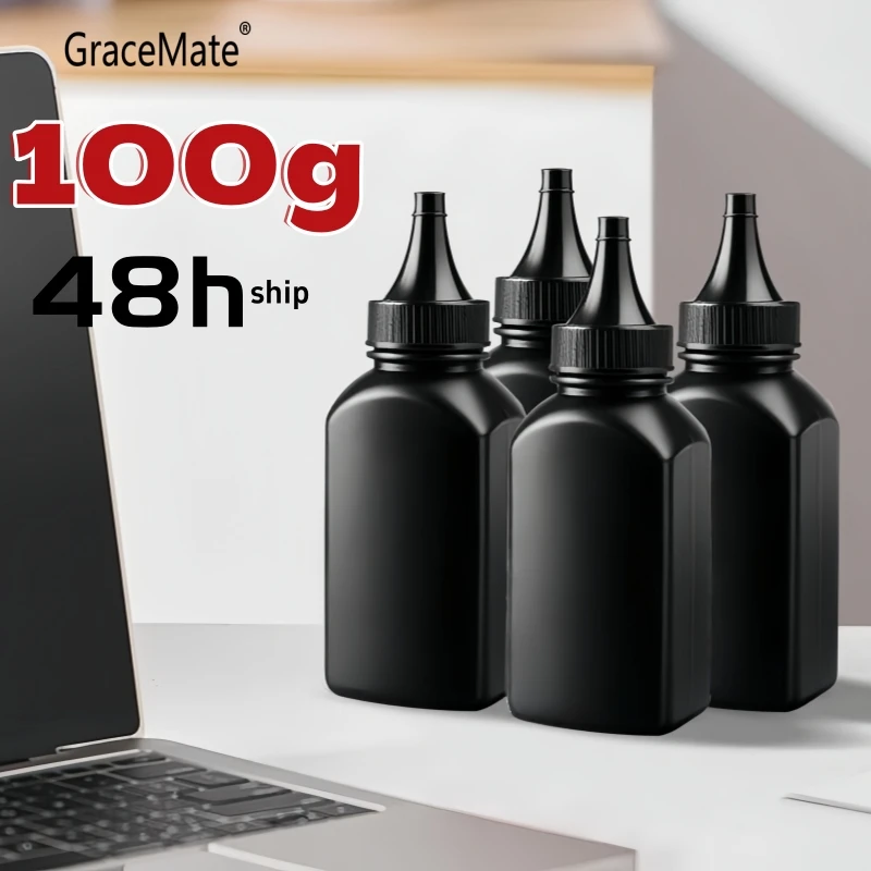 100 جرام/قطعة CF248A 48A 248A CF244A 244A عبوة مسحوق تلوين البشرة الأسود ل HP ليزر جيت برو M15w M15 M16 M16a M16w MFP M28a M28 M28w M29a