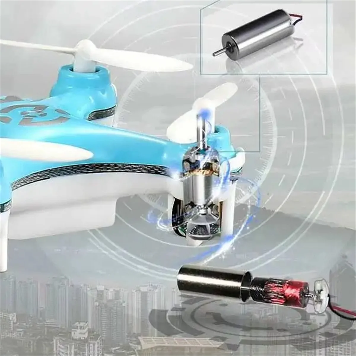 

New RC Quadcopter Cx10 Mini Remote Control Drone 2.4G 4CH with LED Electronic Helicopter Electric Airplane Toys for Kids-D