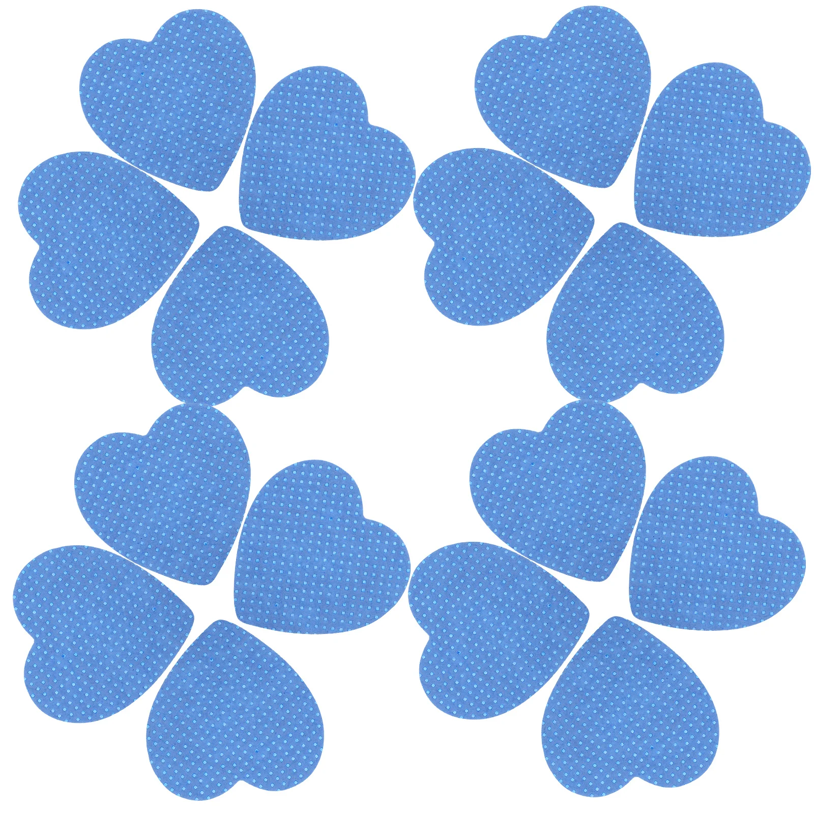 200pcs Nail Polish Remover Pads Heart Shape Lint Free Disposable Wipes For Gel Dip Powder Soak Off Manicure Tools Travel Salon