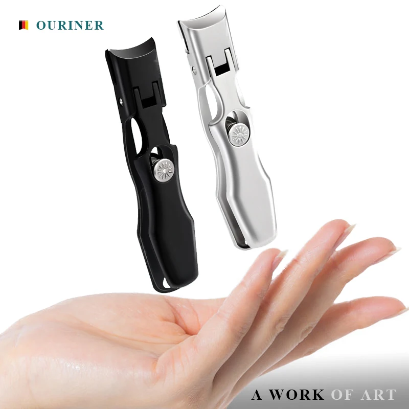 Nail Clippers Stainless Steel Wide Jaw Opening Manicure Fingernail Cutter Thick Hard Ingrown Toenail Scissors Tools