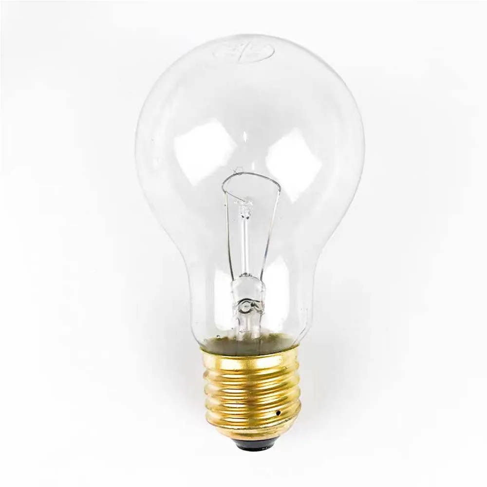 HoneyFly A60/A19 Marine Incandescent Bulb E27/B22 24V/220V 60W Dimmable Anti-seismic Clear Copper Lamp Base Mast Light