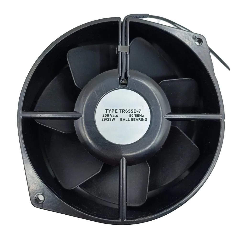 Cooling Fan For Royal Fan TR655D-7 AC200V 50/60Hz 29/29W 2Pin New