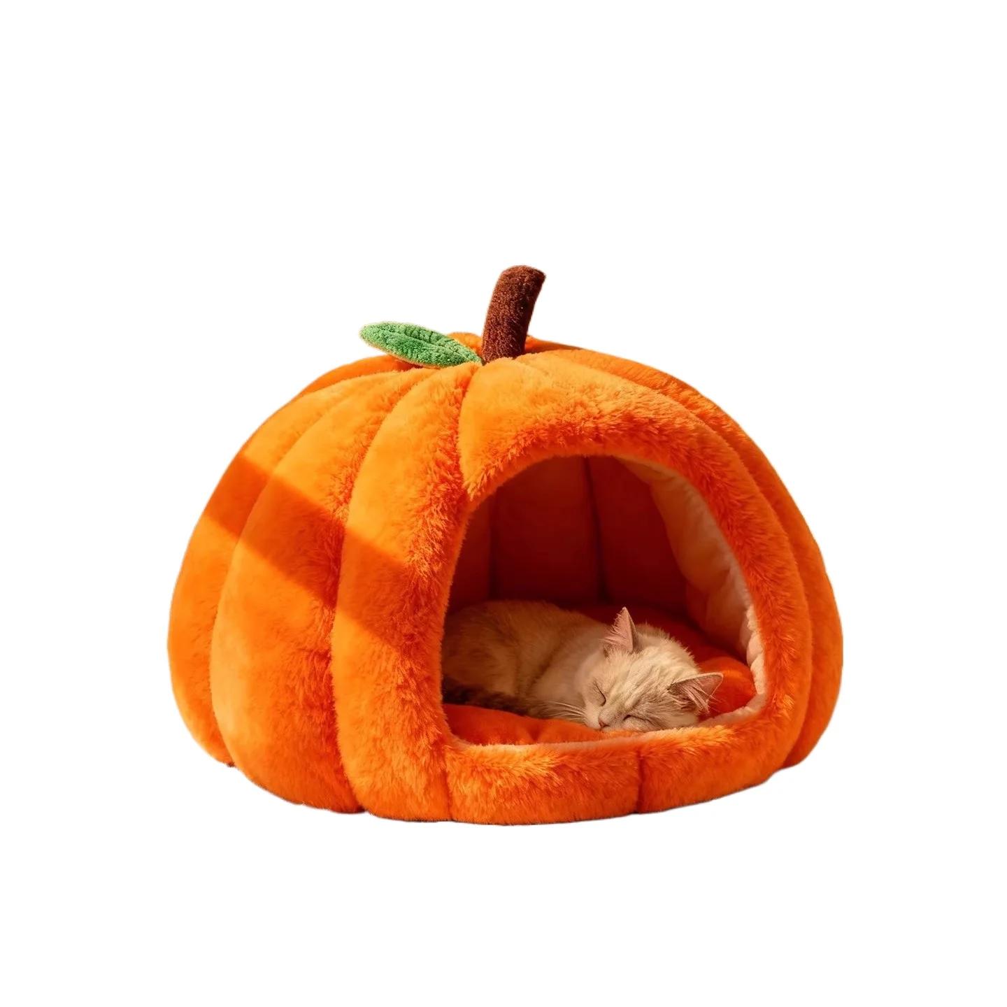 Semi-enclosed warm pet house, featuring easy disassembly for convenient cleaning