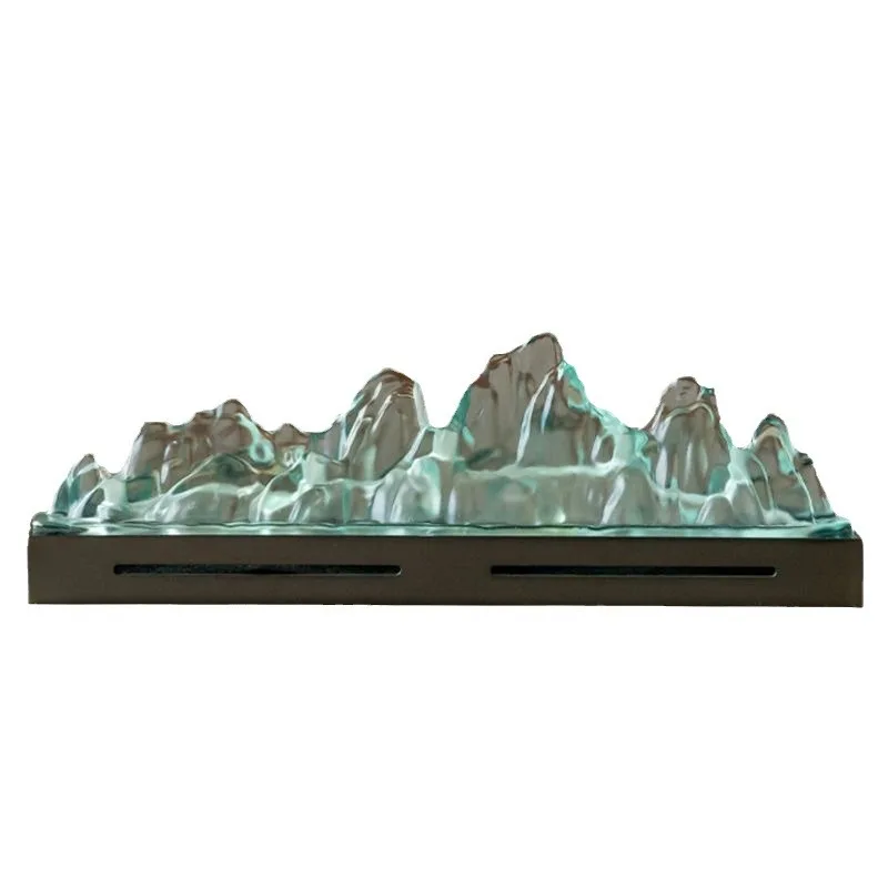 

Glazed incense burner, sandalwood incense box, home office aromatherapy burner