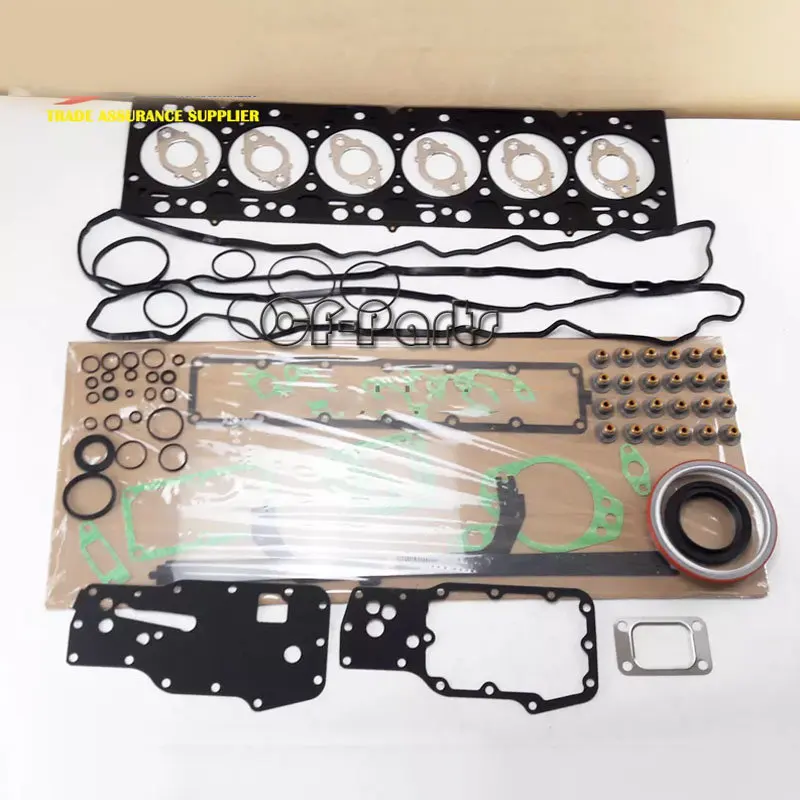 Full Gasket Set Kit for Komatsu 6D107 S6D107 Engine PC200-8 PC240-8 Excavator