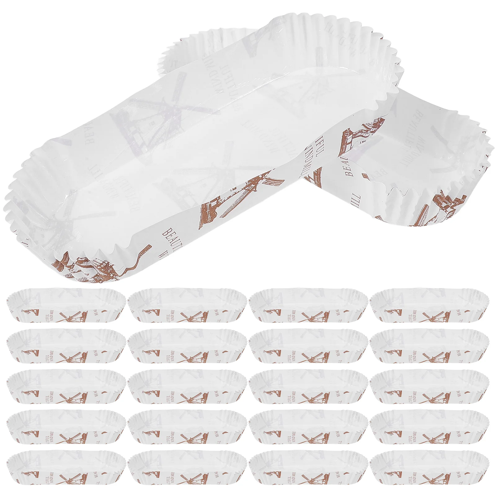 Vassoio per Hot Dog in carta da 100 pezzi contenitore per pane per cani porta Snack porta piatti da Picnic antigrasso per alimenti fritti