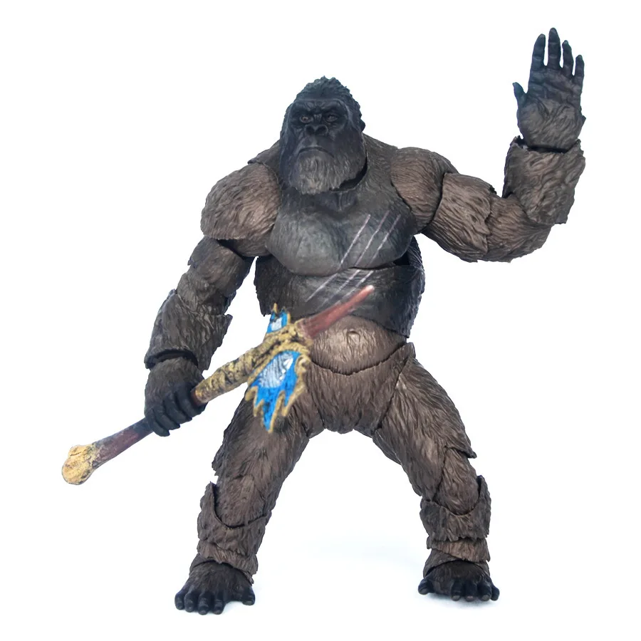 SHF KING KONG Gorilla Action Figure Sammlung Modell Spielzeug Geschenk Gelenke Bewegliche Vinyl Figur Puppe – Detail 5