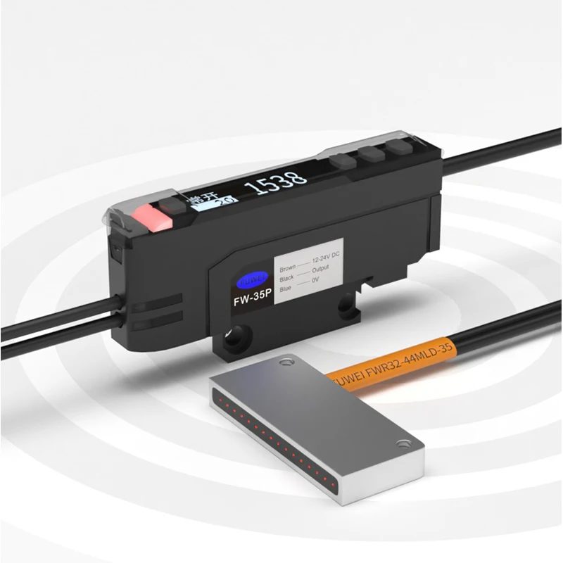 

FWR32-44MLD-35 Matrix Fiber Optic Sensor Drop Counting Packaging Infrared Area Sensing Probe Amplifier Grating Curtain Switch