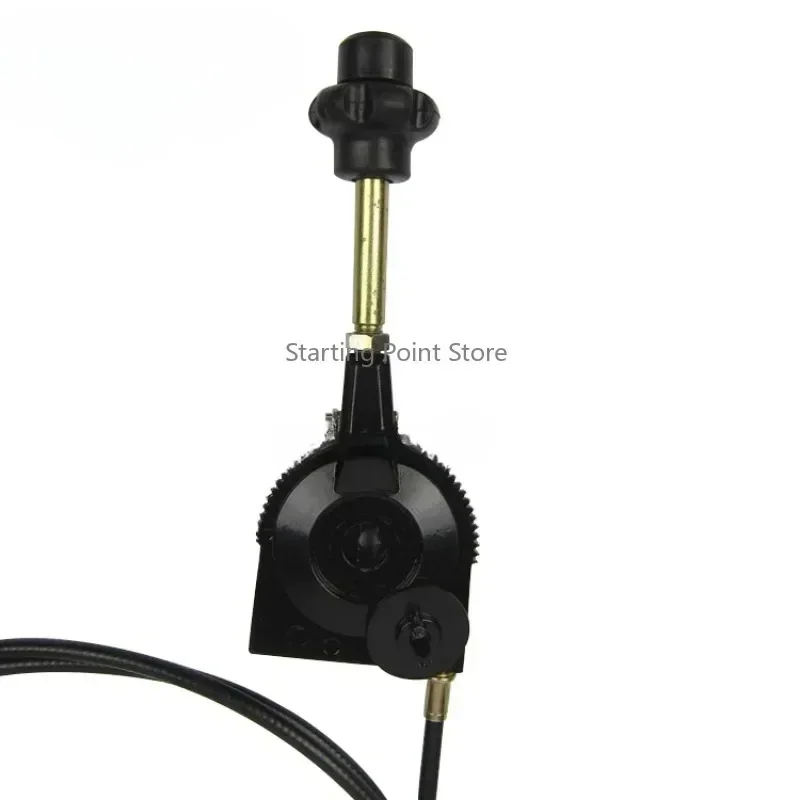 Thick Automobile Agricultural Vehicle Excavator Hand Throttle Assembly Pull Wire Manual Controller