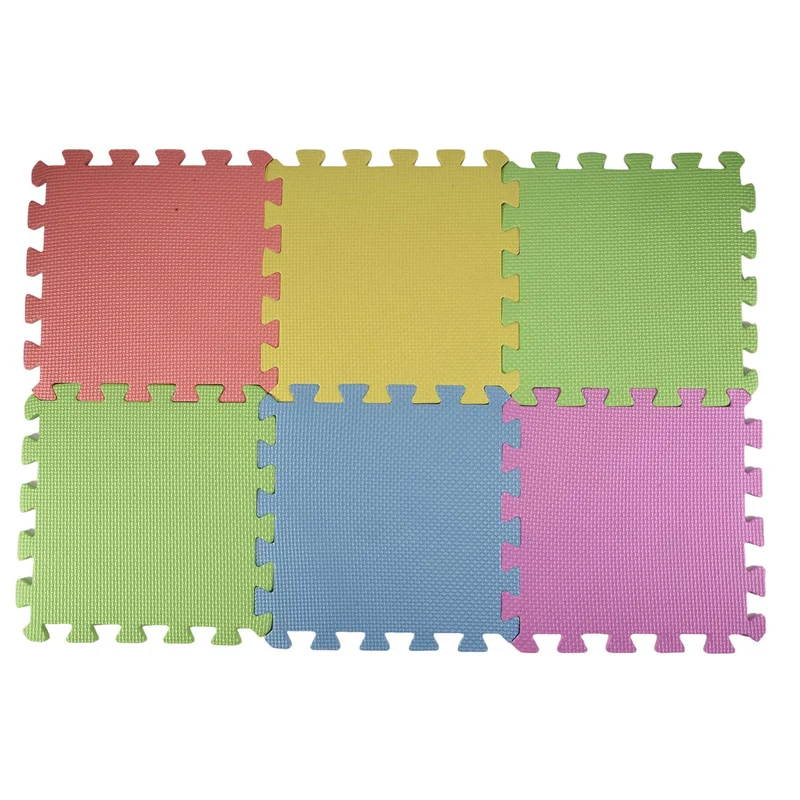แผ่นรองคลานแบบจิ๊กซอว์ 60 ชิ้น ขนาด 30x30 ซม. ทำจากโฟม EVA นุ่ม สำหรับเด็ก เล่นได้ทั้งบนพื้นและเสื่อทาทามิ