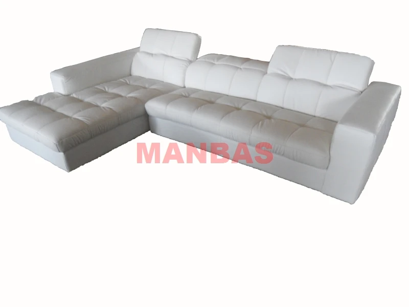 Skandynawska Sofa z prawdziwej skóry, duża Sofa w kształcie litery L, narożnik, modny zestaw sof, meble do salonu, nowoczesna Para, Sala