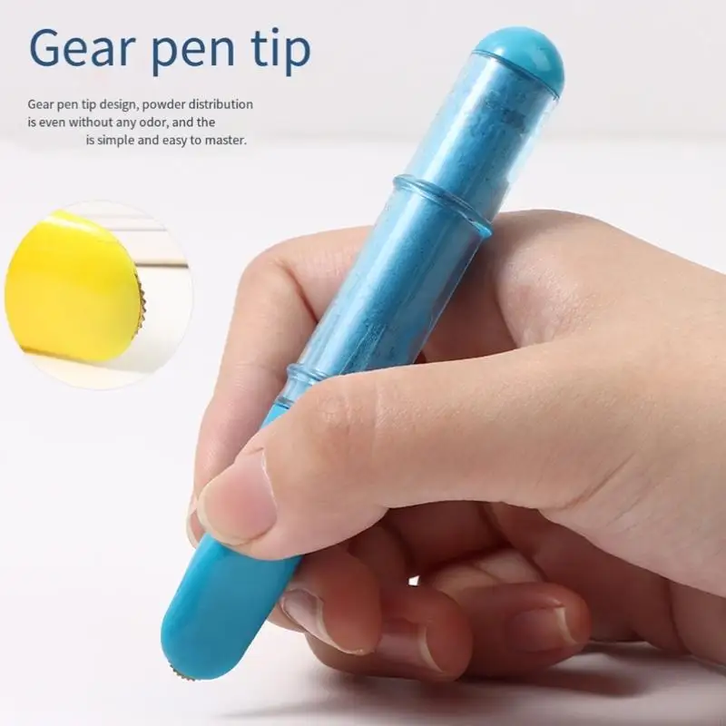 

Pack Of 4 Fabric Marking Chalk Pen For Sewing And Tailoring With Ergonomic Grip And Easy Removal B03E