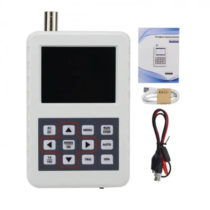 

Handheld Digital Oscilloscope 2.4" Digital LCD 5M Bandwidth 20MSps Sampling Rate