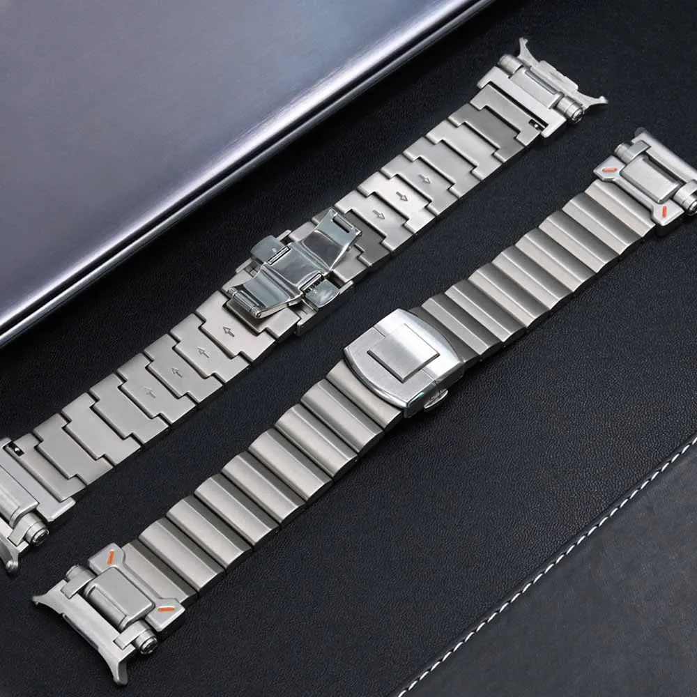 

Mens Titanium Bracelet For Samsung Galaxy Watch 7 Ultra 47mm Luxury Business Band For GALAXY WATCH ULTRA 47mm Strap Accessories