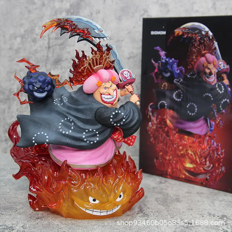 Figura Coleccionable de One Piece Resonance Vol.5, Emperador del Mar Bahai Big Mom Charlotte Linlin, Adorno de Escritorio, Regalo de Anime