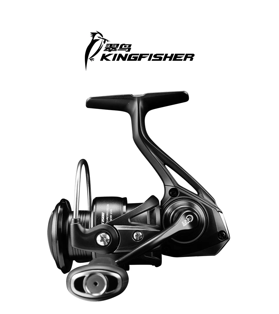 TSURINOYA Spinnrolle Kingfisher 800S 1000 1500 1500S Flache Spule Ultraleichte Carbonrolle für leichtes Angeln und Ajing – Detail 23
