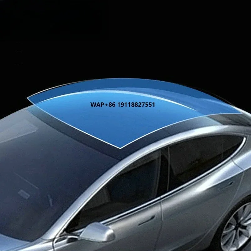 

Car Skylight Roof Film TPU Material Super Heat Rejection Explosion Proof Car Roof Protective Shield Film