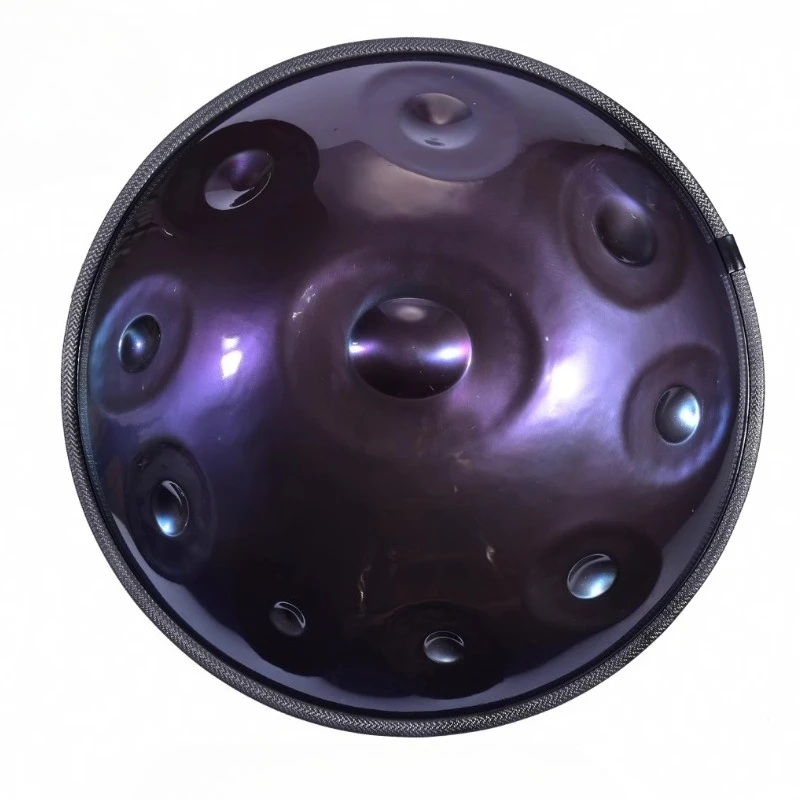22 بوصة Handpan الصوت شفاء المهنية HandPan التأمل الاسترخاء كبير اليد عموم طبل الصلب قرع آلة موسيقية