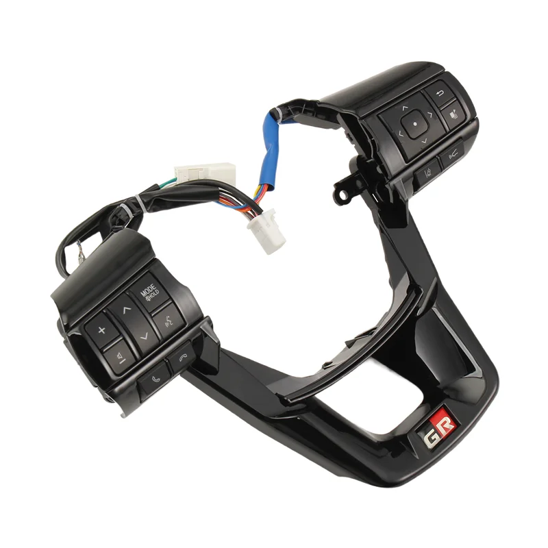 

A58X-Multifunctional Steering Wheel For Toyota Hilux Revo Rocco Fortuner 2015- 2020 84250-0K320 Audio Mode Control Switch