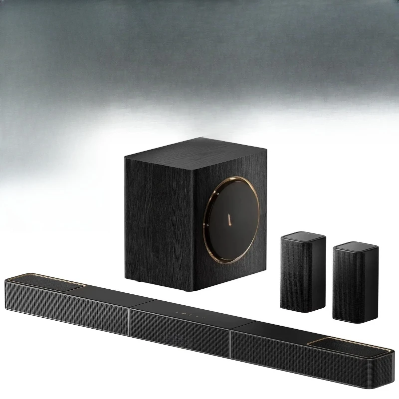 X40 5.1.2ch Wireless Surround Sound System for TV with Dolby Atmos, Home Cinema Soundbar with Wireless Subwoofer