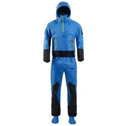 Waterproof Hooded Dry Suit for Men, Whitewater, Expanding Boating, Kayaking, Fishing Wetsuit, Warm, Latex, Spring, 2023