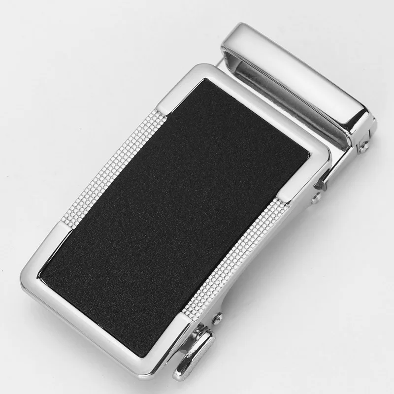 3.5CM Zinc Alloy Auto Buckle Men's Belt - Business Casual Waistband Headwear, Durable Scratch-Resistant Pant Belt Buckle