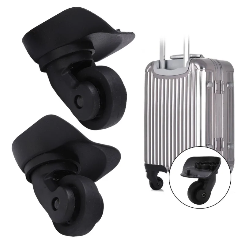 1 Pair A23 Luggage Replacement Wheel Swivel Suitcase Luggage Caster Wheels Repair Spare Parts