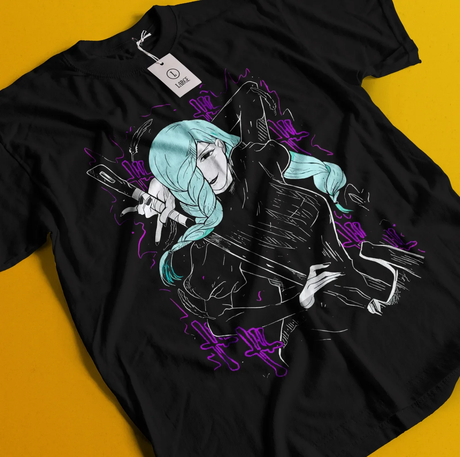 Футболка Jujutsu Kaisen Gojo Satoru Sukuna Megumi Itadori Horror Shirt