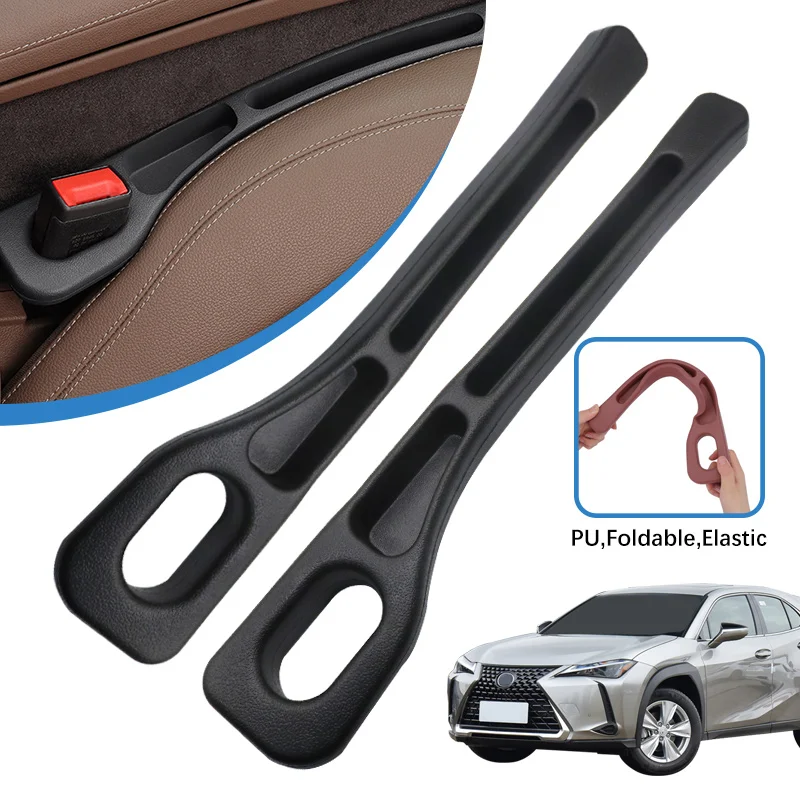 

Car Seat Gap Filler Side Seam Plug Strip Leak-proof Filling Strip For Lexus UX UX250H UX300h UX300e Car Seat Supplies Decoration