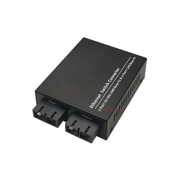 Single Multimode Converter Gigabit Single-mode Dual Fiber to Multimode Dual Fiber Fiber Repeater SC/LC