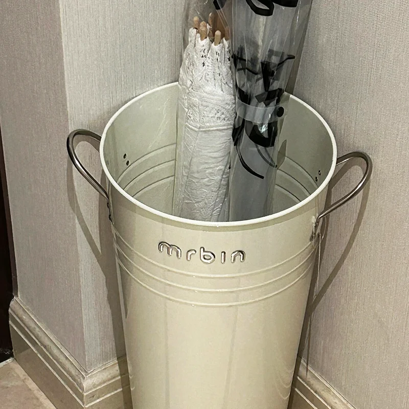 Sleek Entryway Umbrella Organizer Stand, Large Capacity, Waterproof Holder for Home, Hotel Lobby Drip Tray, Anti-Mold Design