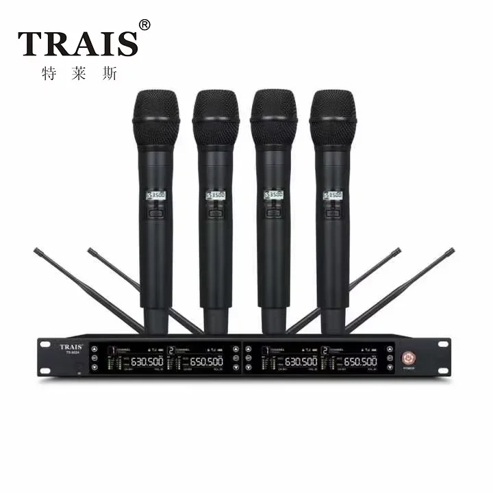 TRAIS UR-9024 Metal Wireless Handheld Microphone Professional Meeting Conference Mic