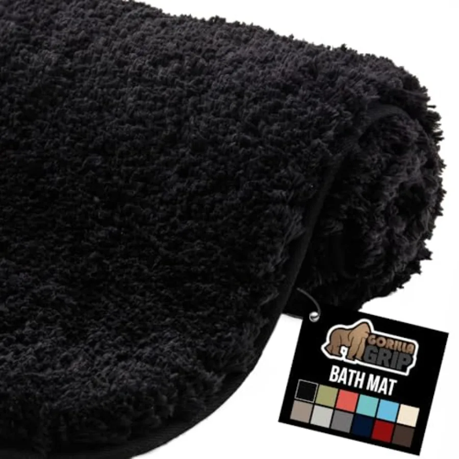 

Bathroom Rugs 60x24 Ultra Soft Absorbent Mat Thick Plush Bath Rug Machine Washable Microfiber Quick Dry Mats for Shower Bathtub
