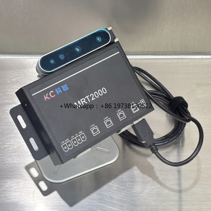 KCONBOT Compact MRT2000 3D Vision Sensor System AGV Navigation 1cm Accuracy 10Hz 150x86x26mm IP40 Protection Ethernet