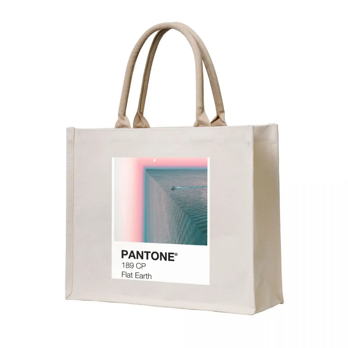 

PANTONE Flat Earth Tote Bag shopper bag women custom bags Women's shopping bag