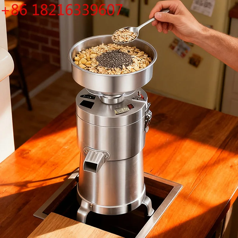 YAO Commercial Soy Milk Maker No Filter Needed Automatic Grinding Soya Bean Tofu Making Machine For Breakfast Restaurant Househo