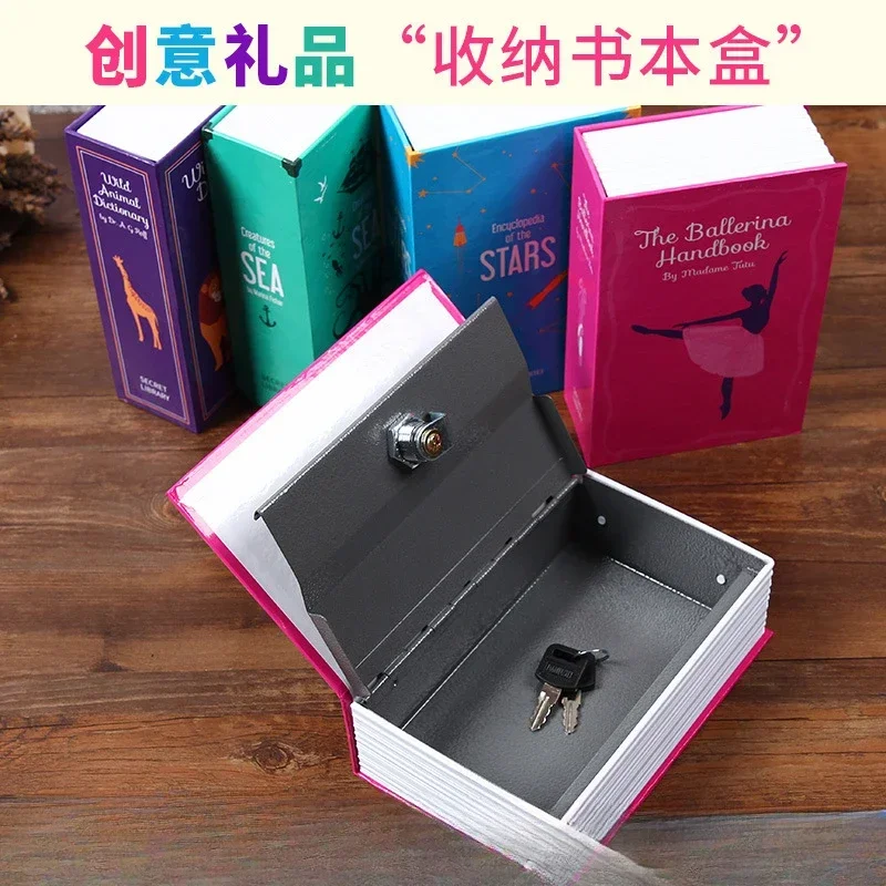 cofre-duravel-modelo-com-senha-caixa-de-deposito-segura-mini-cofre-artesanal-em-formato-de-livro-com-senha-e-chave-para-armazenamento-e-seguranca