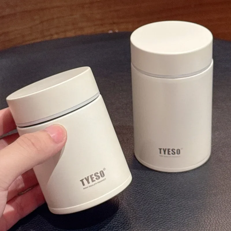 

200/260ml Portable Insulation Cups Stainless Steel Students Office Thermal Water Bottle Mini Pocket Insulated Lunch Box Gift