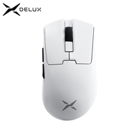 Delux M900mini PRO Wireless Ergonomic Gaming Mouse Ultra-Lightweight 40g PAW3395 8K Hz for Medium to Small Hands PC Laptop Gamer